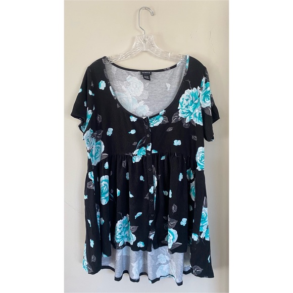 torrid Tops - Floral Babydoll Top